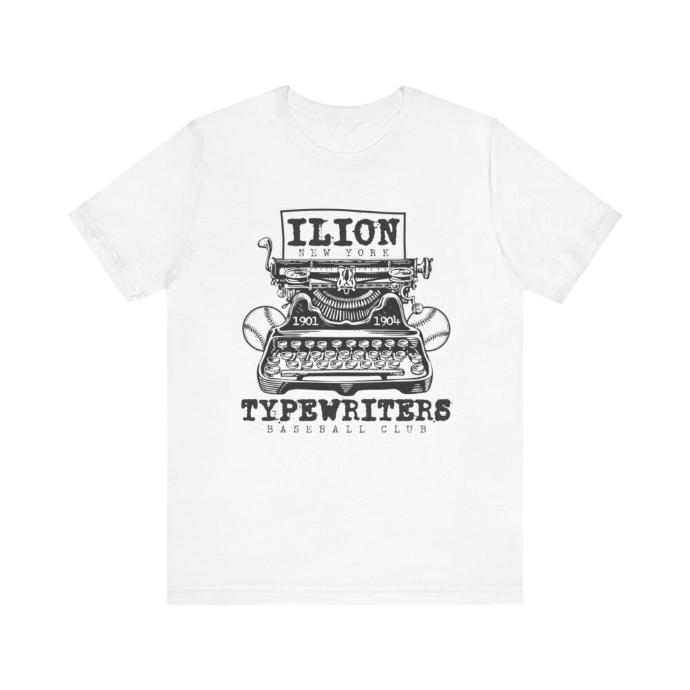 Ilion Typewriters Retro Baseball Tee