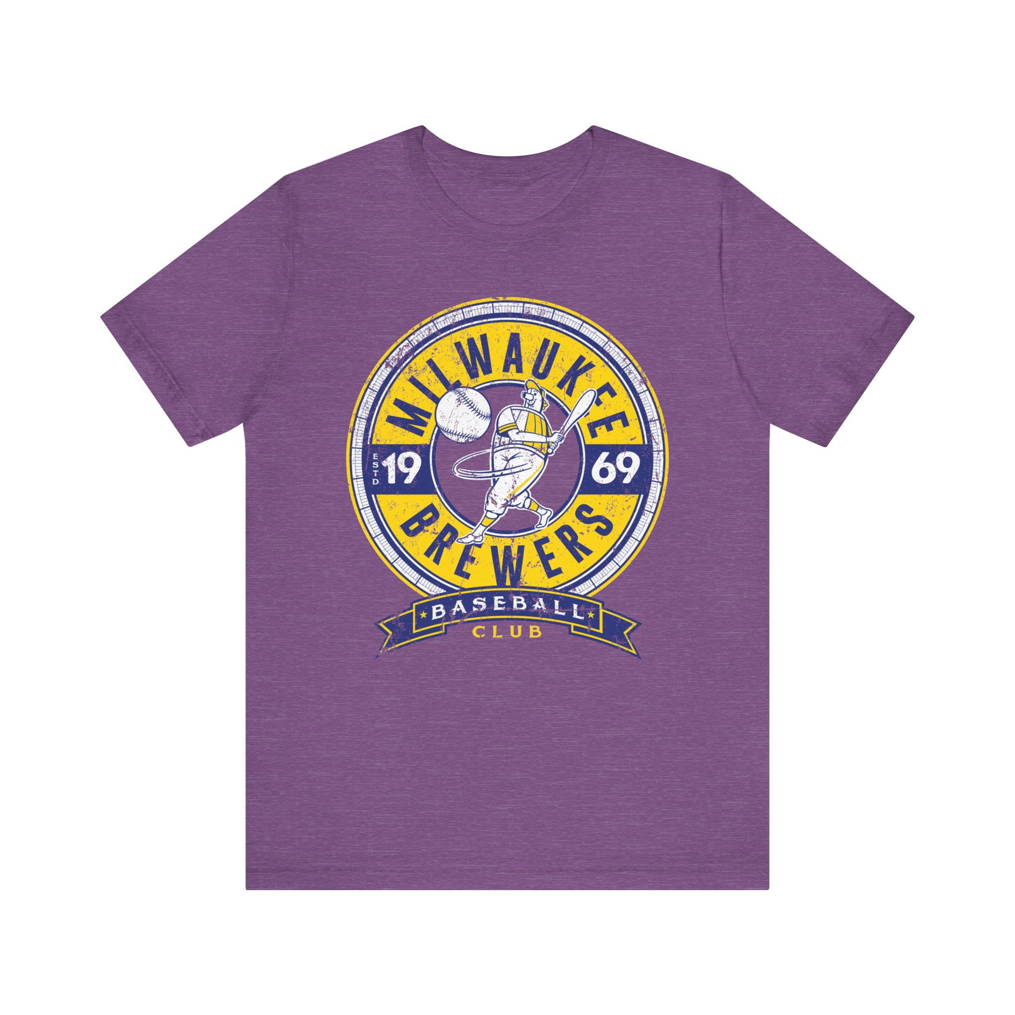 Milwaukee Brewers 1969 Baseball T-Shirt – Vintage Baseball Club Apparel »  Morning Wood Bats