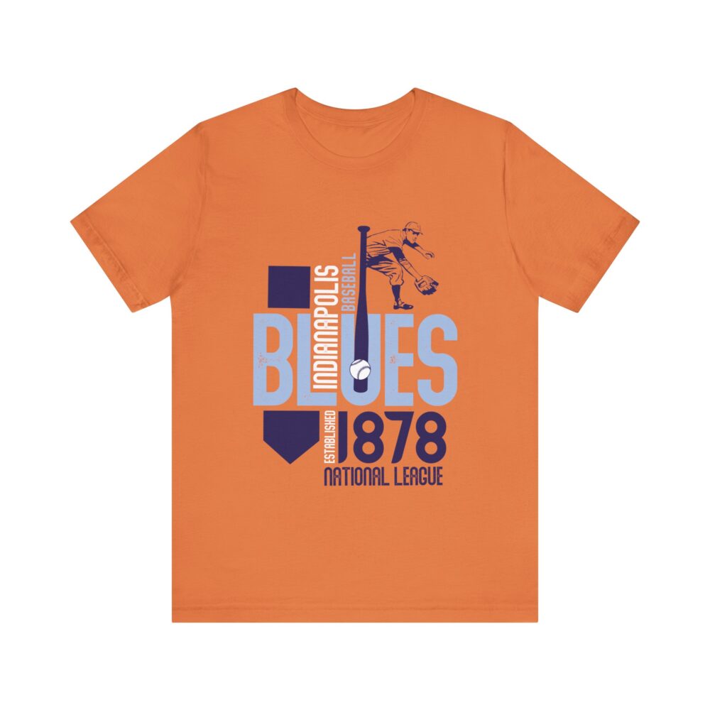 Indianapolis Blues Retro Baseball Tee